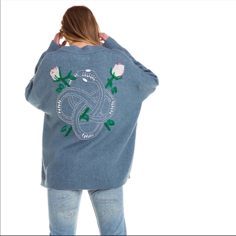 WILDFOX Snake Charmer Nightwish Cardigan